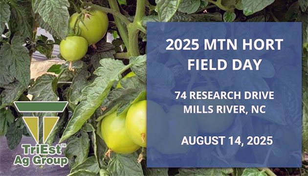 Mtn Hort Field Day is Next Week!