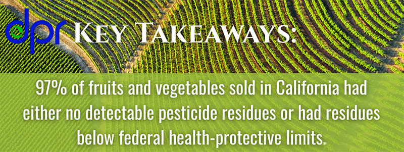 California Department of Pesticide Regulation Report