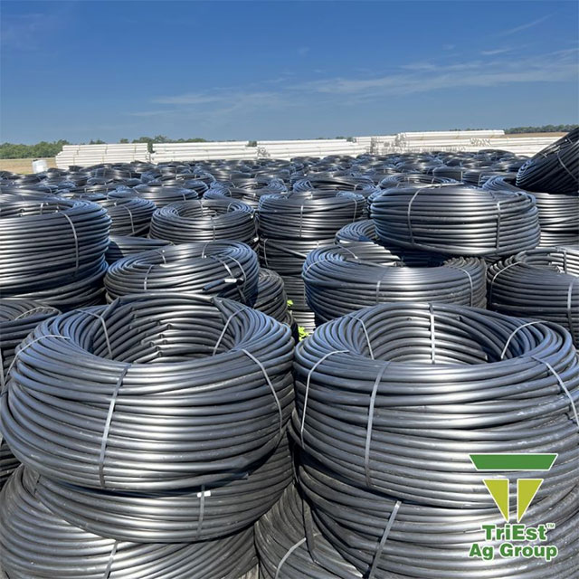 New Orchard Irrigation System Ready to Install