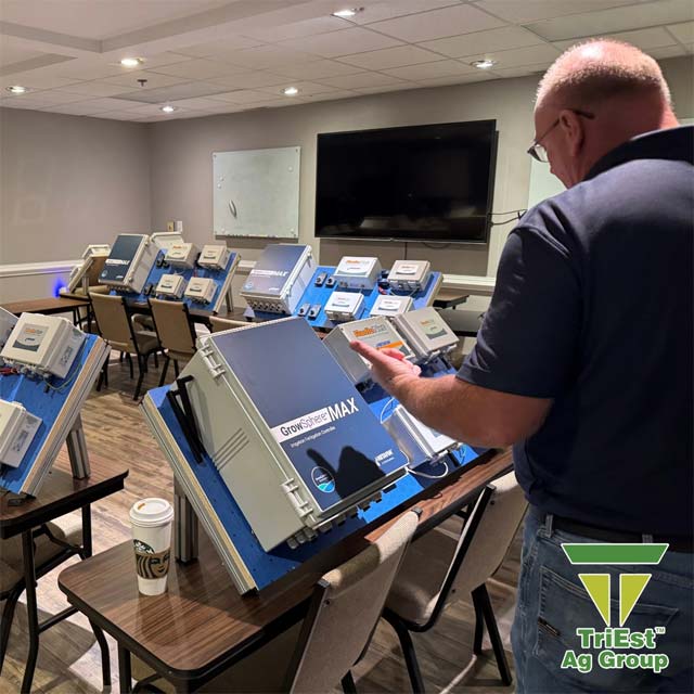 Triest Team Members Train in the new GrowSphere™