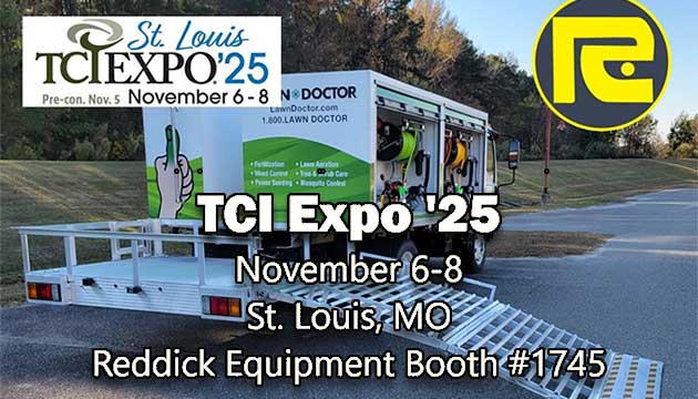 Reddick at the TCI Expo in St. Louis