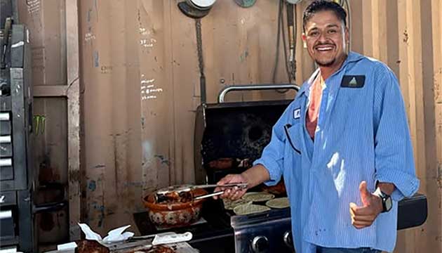 Friday lunch break with Fredi