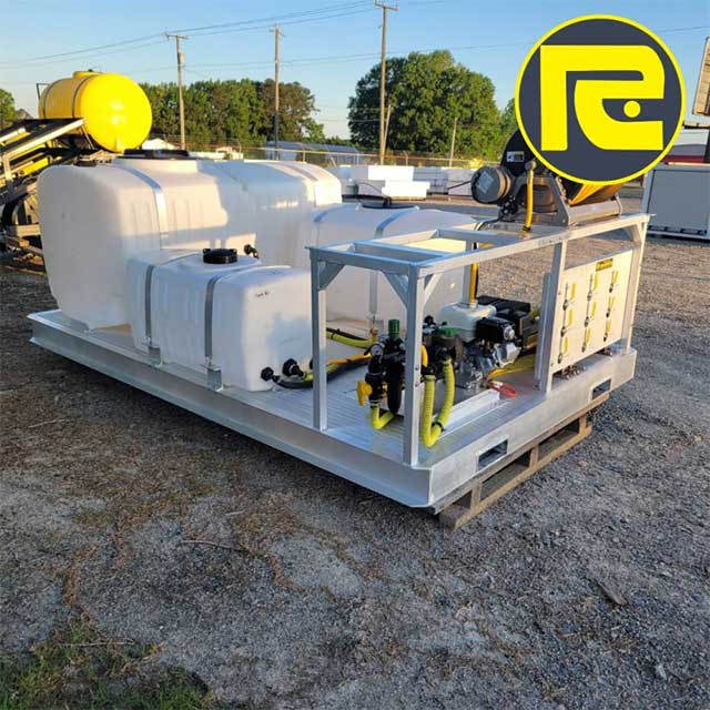 Reddick’s Multi-Tank 300/100/50 Combo Poly Skid Sprayer