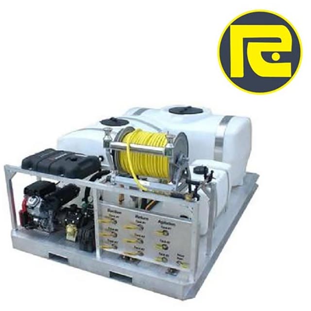 Multi-Tank 300-100-50 Combo Poly Skid Sprayer