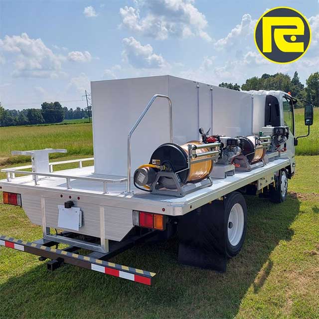 Reddick Equipment's Open Station Spray Truck