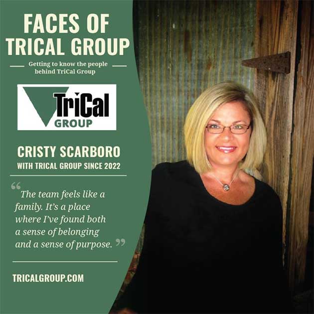 Faces of TriCal Group | Cristy Scarboro
